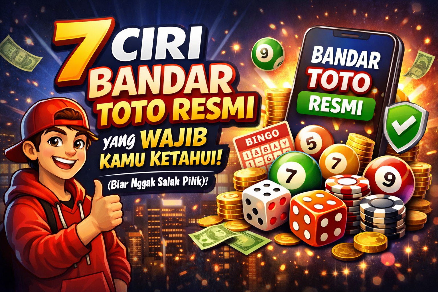 7 Ciri Bandar Toto Resmi yang Wajib Kamu Ketahui (Biar Nggak Salah Pilih!)