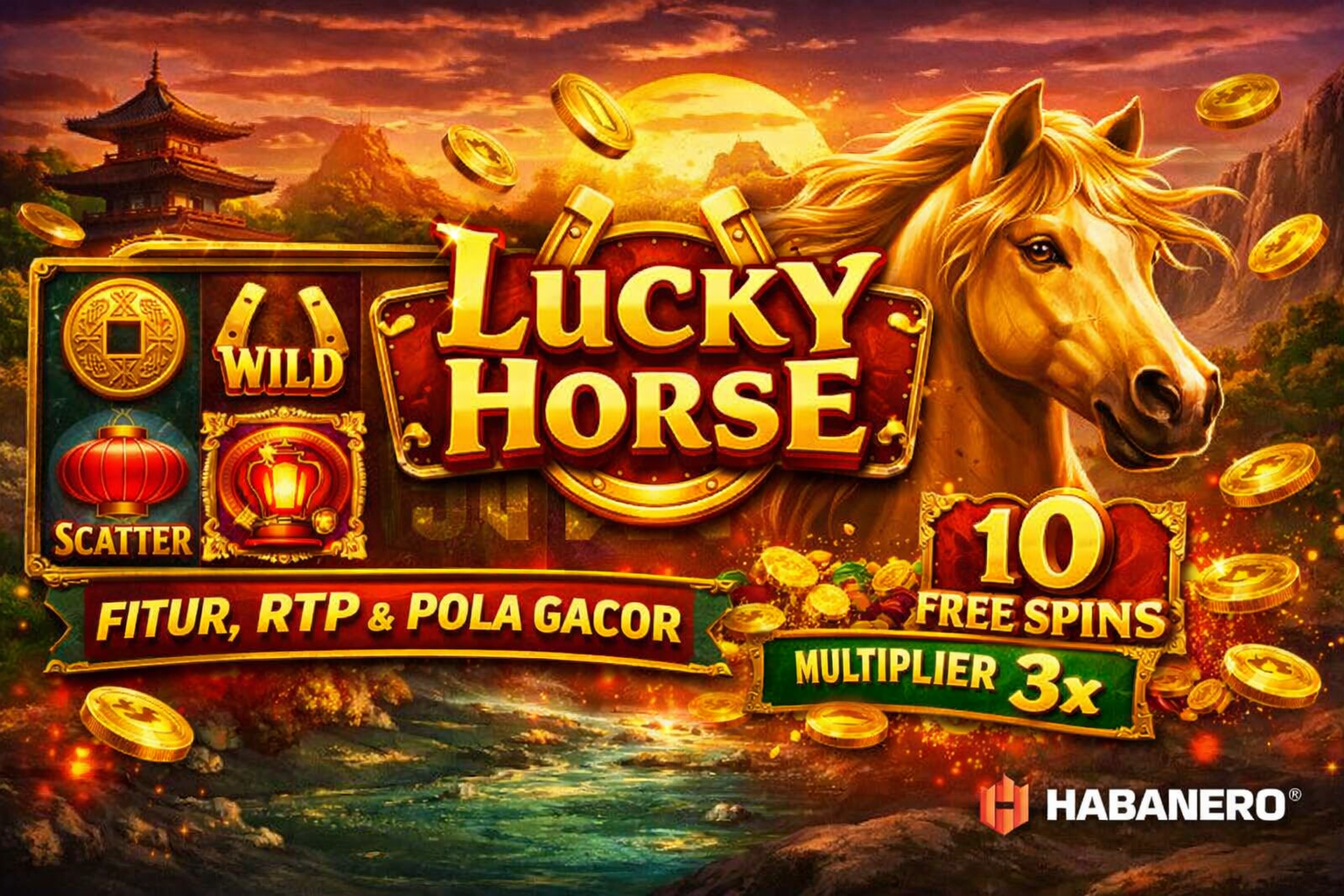 🎰 Review Lucky Horse dari Habanero: Fitur, RTP, dan Pola Gacor Terbaru