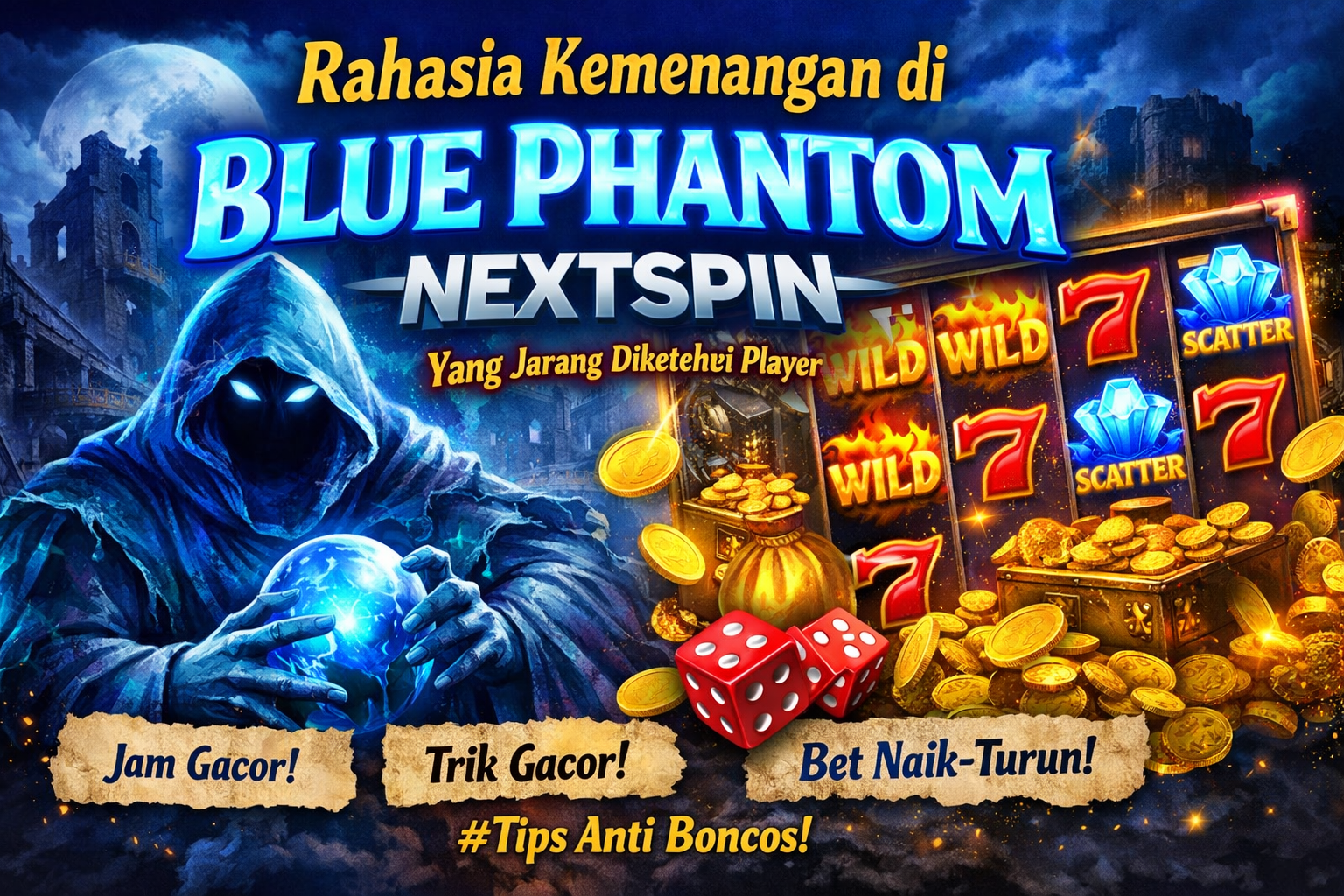 🎰 Rahasia Kemenangan di Blue Phantom NextSpin yang Jarang Diketahui Player