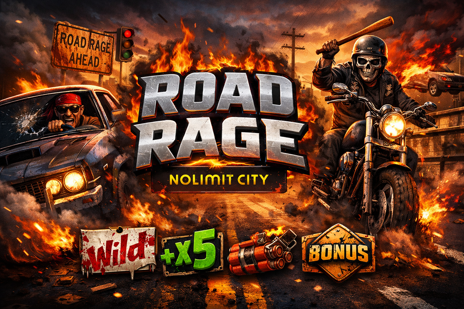 Mengenal Road Rage, Slot Penuh Aksi dari NoLimit City yang Anti Mainstream