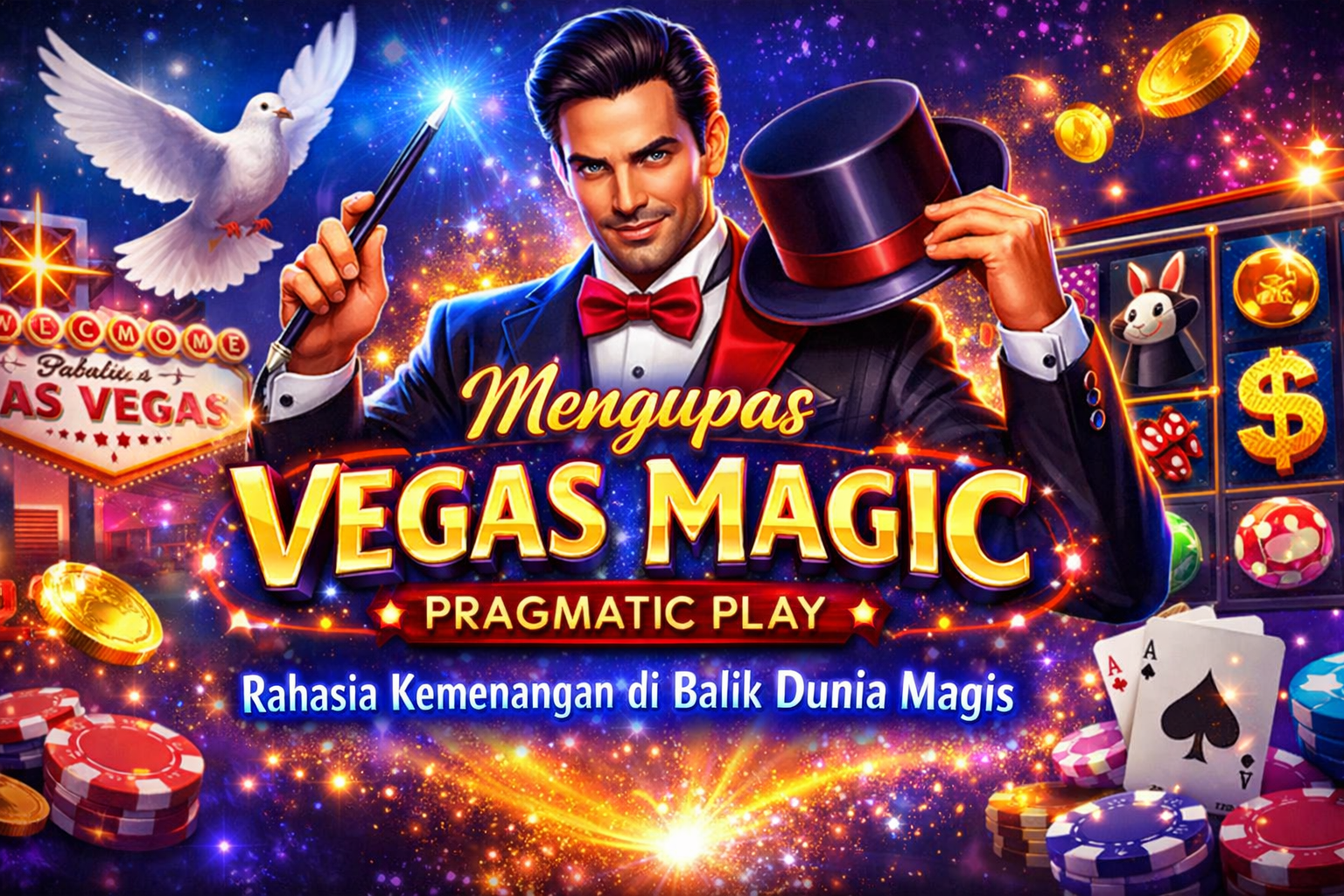 Mengupas Vegas Magic Pragmatic Play: Rahasia Kemenangan di Balik Dunia Magis